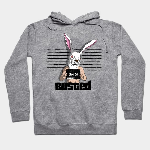 Busted Hoodie by Brainfrz